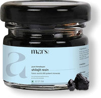 mars by GHC Mars Pure Himalayan Shilajit Resin Powered by Ashwagandha - 15g | Sourced Directly from India | 75%+ Fulvic Acid | Enhances Strength, Stamina & Immunity | Pack of 1