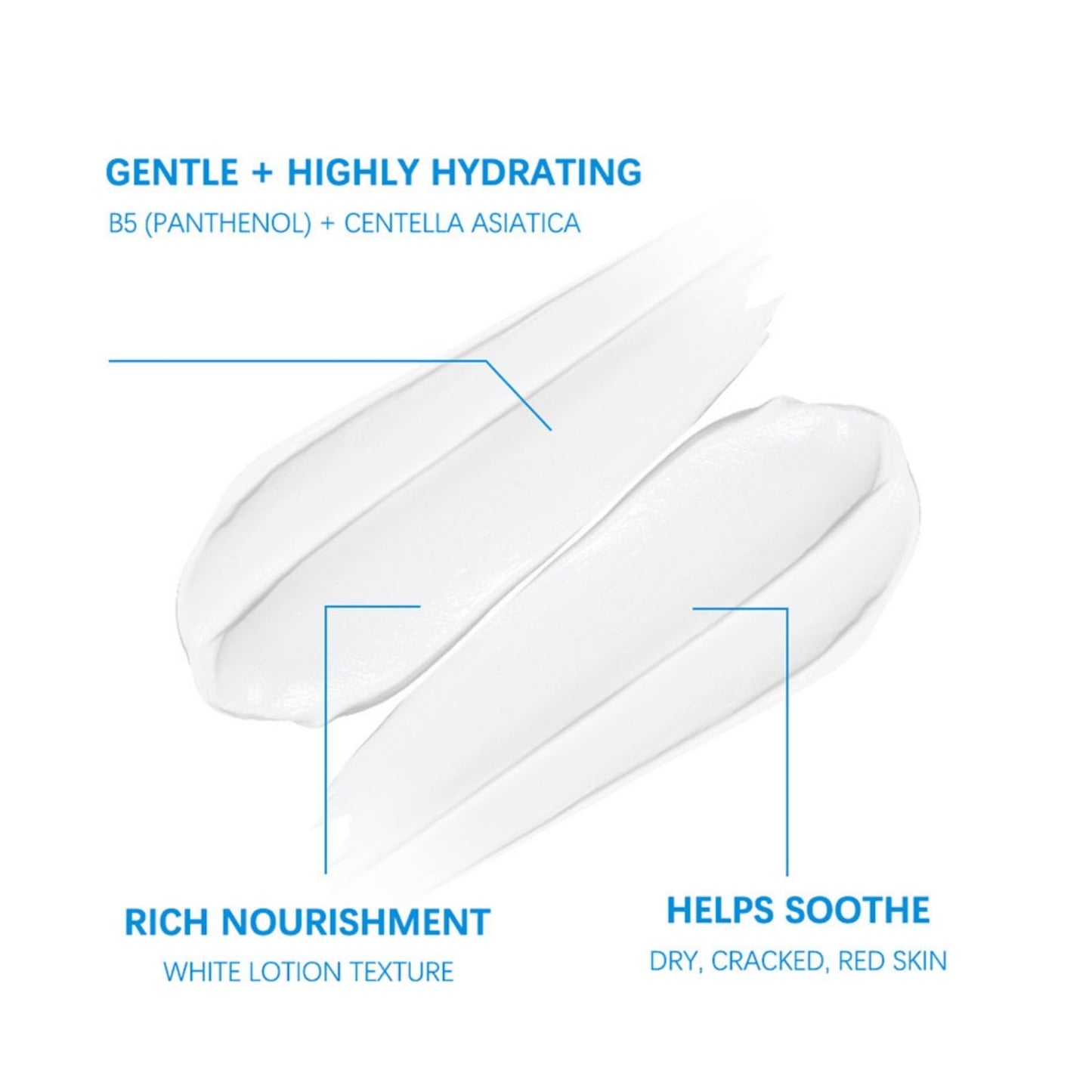 Cureluxe Ultra B5 Sooth and Repair Face Serum Cream,B5 Repairing Balm for Face,Skin Barrier Repair Cream for Dry & Irritated Skin,Multi-Purpose Deep Hydration Serum Face Cream for Face&Body - 2PCS