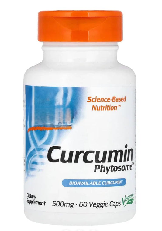 Generic Curcumin Phytosome, Herbal Supplements, Non-GMO, Gluten Free, Soy Free, Vegan 60 Veggie Caps