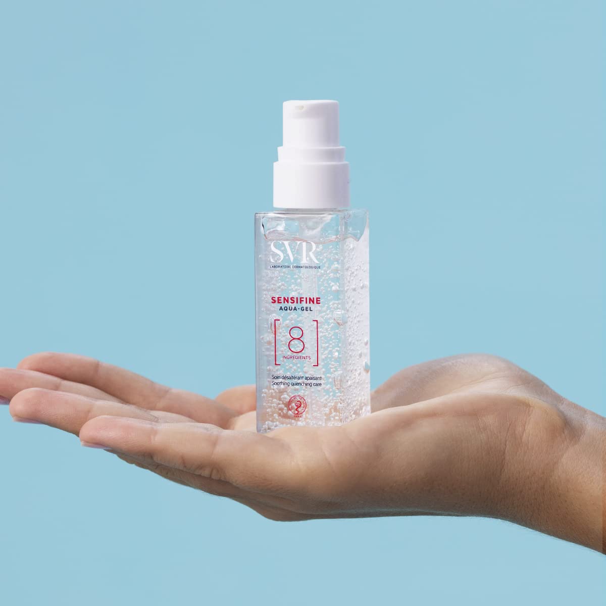 SVR SENSIFINE Cooling Aqua-Gel Cream for Hypersensitive, Irritated and Dry Skin, 40 ml