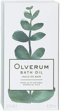 Olverum Bath Oil – Luxury Muscle Soothing Bath Oil – Highly Concentrated Blend of Pure Essential Oils – Best Relaxing Bath Oil Women and Men – Natural Vegan Green Wellness (125ML)