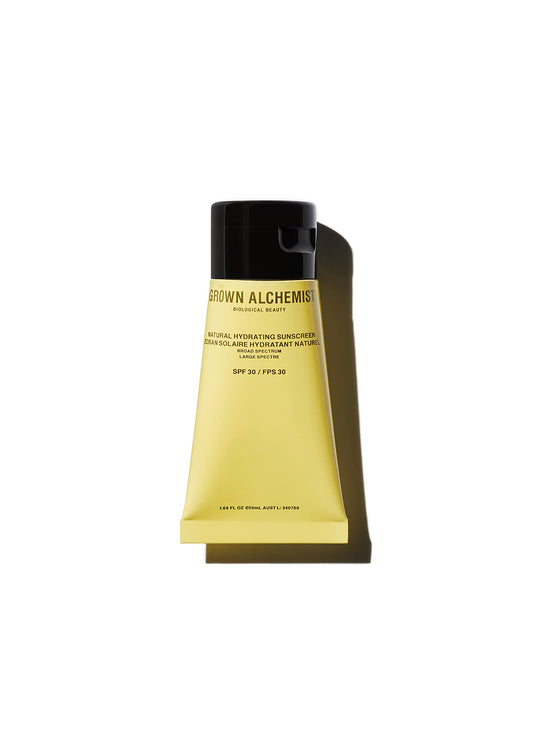 Grown Alchemist Natural Hydrating Sunscreen: Broad Spectrum SPF 30 - Zinc Oxide Provides UVA/UVB Protection and Hyaluronic Acid Deeply Hydrates - 30-50mL