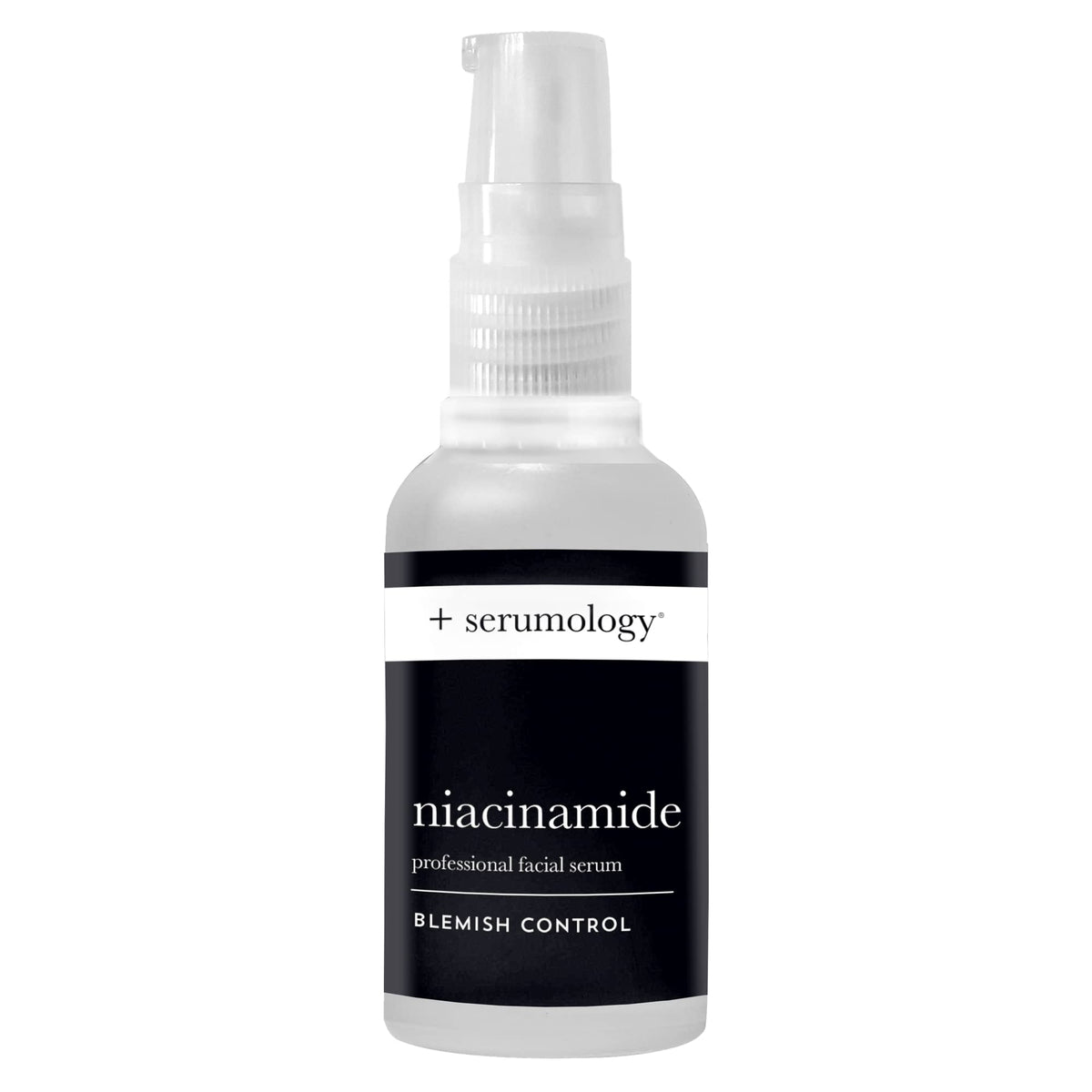 SERUMOLOGY NIACINAMIDE Professional Facial Serum 30ml, 100% Plant Based Natural Skincare Blemish Control Serum with Cica