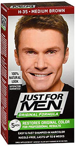 Just For Men Original Formula H-35 Medium Brown Shampoo-in Hair Color