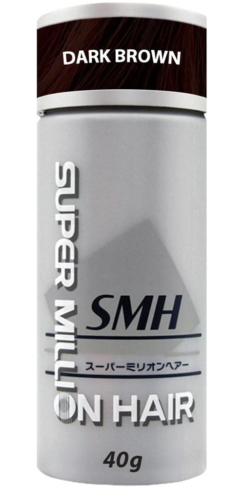 From the UK - Order by 2pm for next working day Super Million Hair Fibres - 10g - 15g - 20g - 25g - 40g. (40g, No.2 Dark Brown)