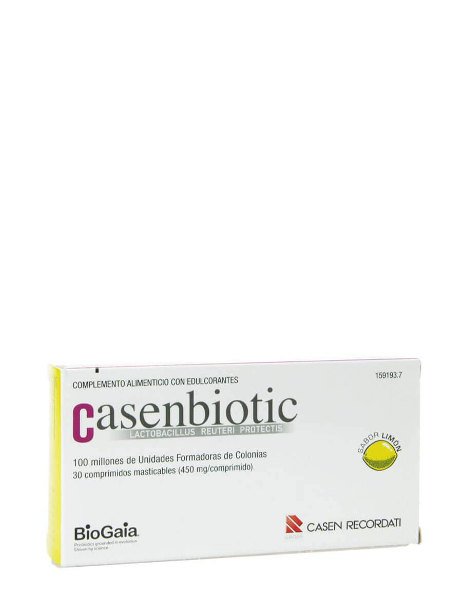 CASEN RECORDATI, S.L. Casenbiotic 30 Comp Limon Masticables