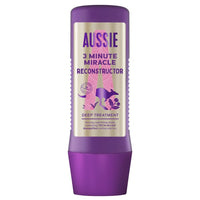 Aussie 3 Minute Miracle Reconstructor Vegan Deep TreatmentHair Mask For Dry and Damaged Hair With Australian Macadamia Nut Oil, 225ml