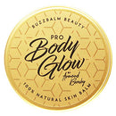 BUZZBALM Pro Body Glow Body Balm - Moisturising High Shine Skin Balm and Beauty Balm Loved by Celebrities - Unique Beauty Gifts for Women Men by Armand Beasley Natural Body Makeup (3oz, 85g)