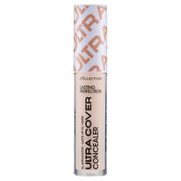 Collection Cosmetics Lasting Perfection Ultra Cover Concealer, 5.5ml, Up to 16hr Wear, XL Applicator, Extra Fair Warm