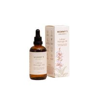 Mummy’s Organics Organic Labour Massage Oil | Clary Sage & Frankincense | Award-Winning | Made by Midwives | Promotes Natural Pain Relief & Relaxation | Essential Pregnancy & Labour Kit | 100ml | Mummy's Organics