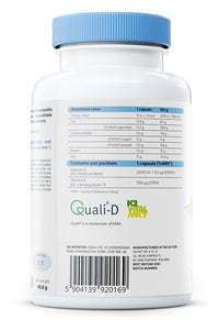 OSAVI Osavi Vitamin D3 + K2, 2000 IU + 100 μg – 120 Softgels | Supports Bone, Teeth & Immune Health | with Quali®–D & K2VITAL® for High Absorption | MCT Oil–Based Formula