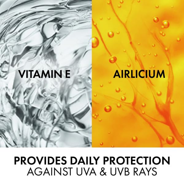 VICHY Vichy Captial Soleil Dry Touch Protective Face Fluid SPF 50+, Mattifying Sunscreen with Airlicium for Long-Lasting Shine Control, For All Skin Types, 50ml