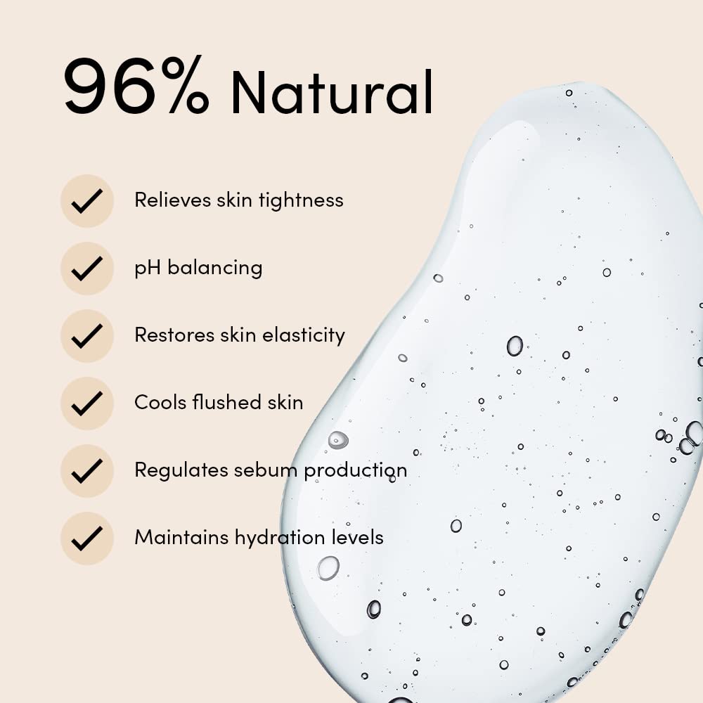 Urban Veda Soothing Hydrating Face Toner | Soothing and Calming| for Dry, Mature, Sensitive & Inflamed Skin | Contains Sandalwood, Organic Aloe Vera & Rose Water |Daily Simple Toner for face |150 ML