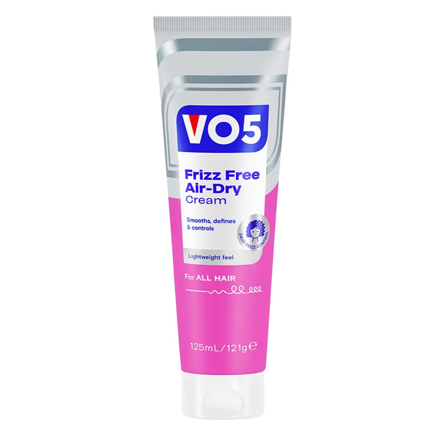 Candybay VO5 Frizz Free Air Dry Cream Controls Frizz, Revives and Tames. Pack of 2, 125ml each.