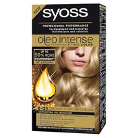 Syoss Oleo Intense Hair Dye with Long Lasting Colouring with 8-05 Beige Blonde Oils