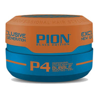 PION Pion Black Edition P4 Bubble Professional Hair Styling Wax 150 ml – Long-Lasting Non-Greasy Hold – Adds Natural Volume & Texture – Flexible Finish, Easy to Wash Out, All Hair Types