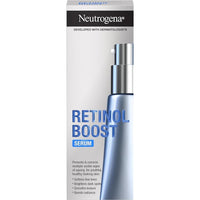 Neutrogena Retinol Boost Facial Serum (1x 30ml), Clinically-Proven Face Serum to Target the Visible Signs of Ageing, Facial Serum with Retinol for Brighter, Younger-Looking Skin