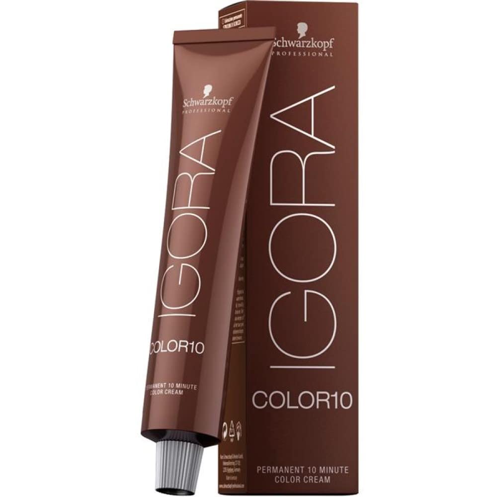 Schwarzkopf Professional Igora Color10 Permanent Hair Colour Cream, No. 7-00 Medium Blonde Natural Extra, 60 ml