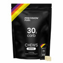 Precision Hydration Precision Fuel 30 Energy Chews - High Carb, Lightweight Snack for Endurance Sports, 30g Carbs per Serving, Ideal for Running & Cycling, No Artificial Ingredients - Original Flavour (15 x 34g Chews)