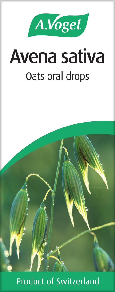 A.Vogel Avena Sativa Oat Drops | Food Supplement | Organically Grown Fresh Avena Sativa | Suitable for Vegans | 50ml