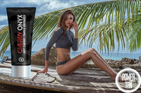 Power Tan Cherry Onyx Hot Tingle Bronzer Sunbed Tanning Accelerator Cream 250ml Fast Dark Tan Enhancer with L-Tyrosine, Vitamin E & Skin Conditioning Advanced Indoor | 250ml