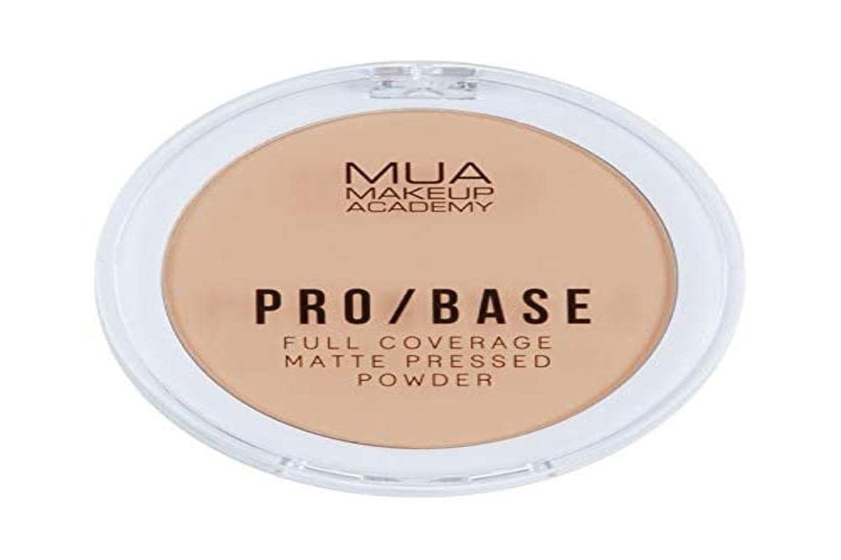 MUA Makeup Academy Pro Base Full Coverage Matte Pressed Powder (#130)