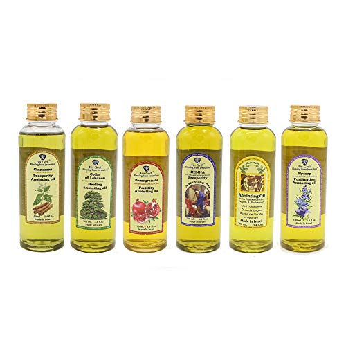SpringNahal Henna Prosperity Anointing Oil 100 ml - 3.4 fl.oz from Holyland Jerusalem