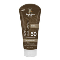 Australian Gold - Sunscreen + Self Tanner for Face SPF 50 88 ml brown