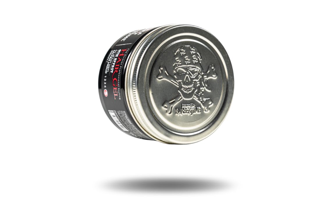 BarberTime BARBERTIME Hair Styling Gel | All Hair Types | Ultra Hold | Edge Control | Gum Effect 300 ml