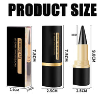 EHIOG Black Eyeliner, Dry Smudge Proof Eyeliner, Eyeliner Pen Gel, Waterproof Smudge-proof Lasting Makeup for Create All Eye Shapes Liner