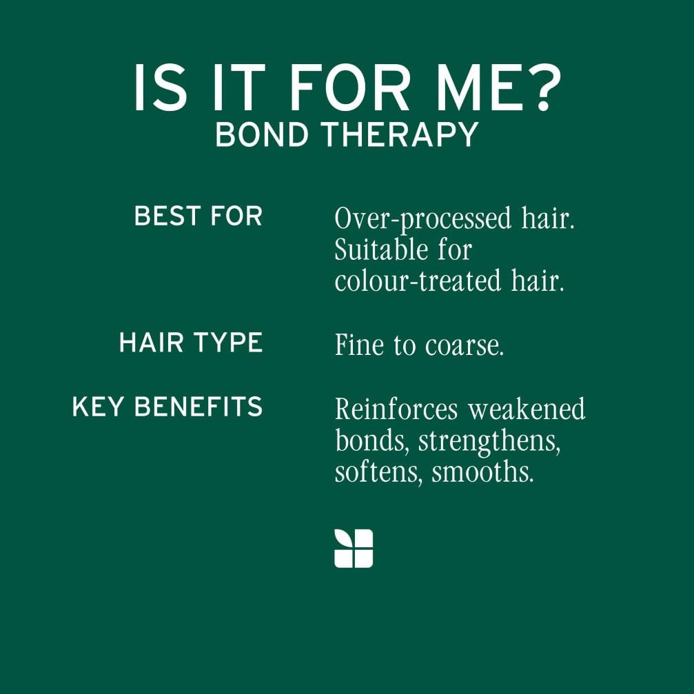 Biolage Bond Therapy Pre-Shampoo, Cleansing & Repairing, Enriched with Coconut Oil & Citric Acid, For Over-Processed Hair, 150ml
