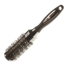 Head Jog 62 Black Ionic Radial Brush. Lightweight Round Hairbrush For Blow Drying, Curling. Ceramic Coated Barrel & Nylon Bristles, 46mm