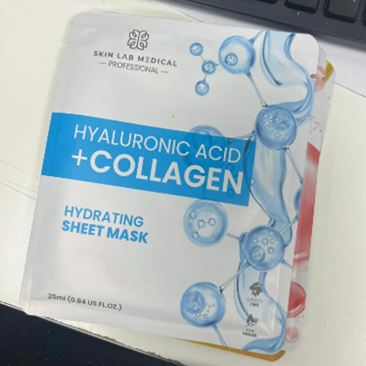 Hyaluronic Acid + Collagen Professional Face Mask 5 masks