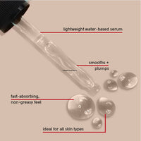 Face Facts Collagen & Q10 Facial Serum | Ubiquinone (Q10) + Collagen + Betaine | Soften + Smooth | Temporarily reduce the appearance of fine lines | 30ml