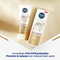NIVEA Sun UV Face Specialist Dark Spot Control Fluid SPF50 (40ml), Protects Against Sun-Induced Dark Spots, with NIVEA LUMINOUS 630, Hyaluronic Acid, and Vitamin E