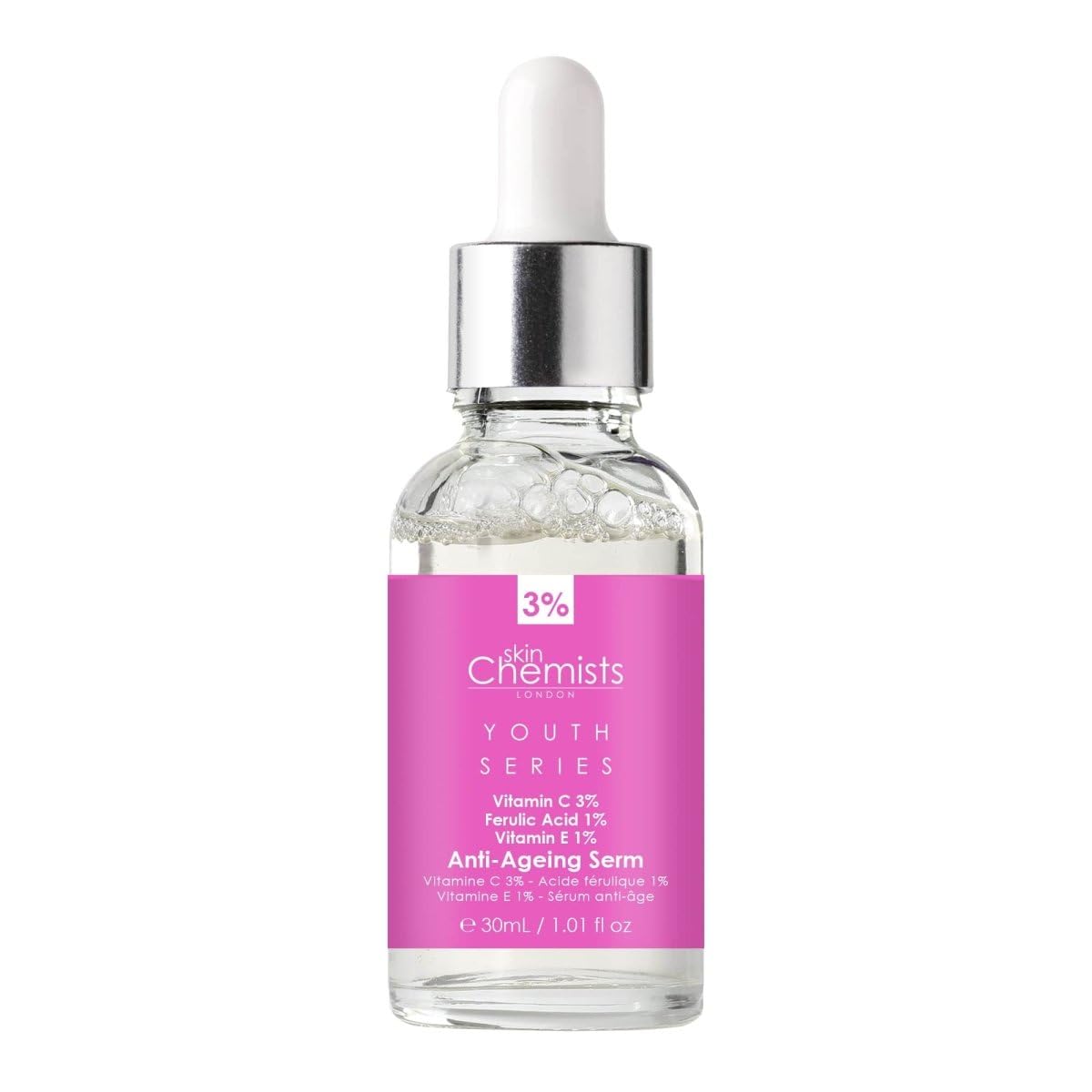 skinChemists Skin Chemists Anti-Ageing - Vitamin C 3%, Ferulic Acid 1%, Vitamin E 1%