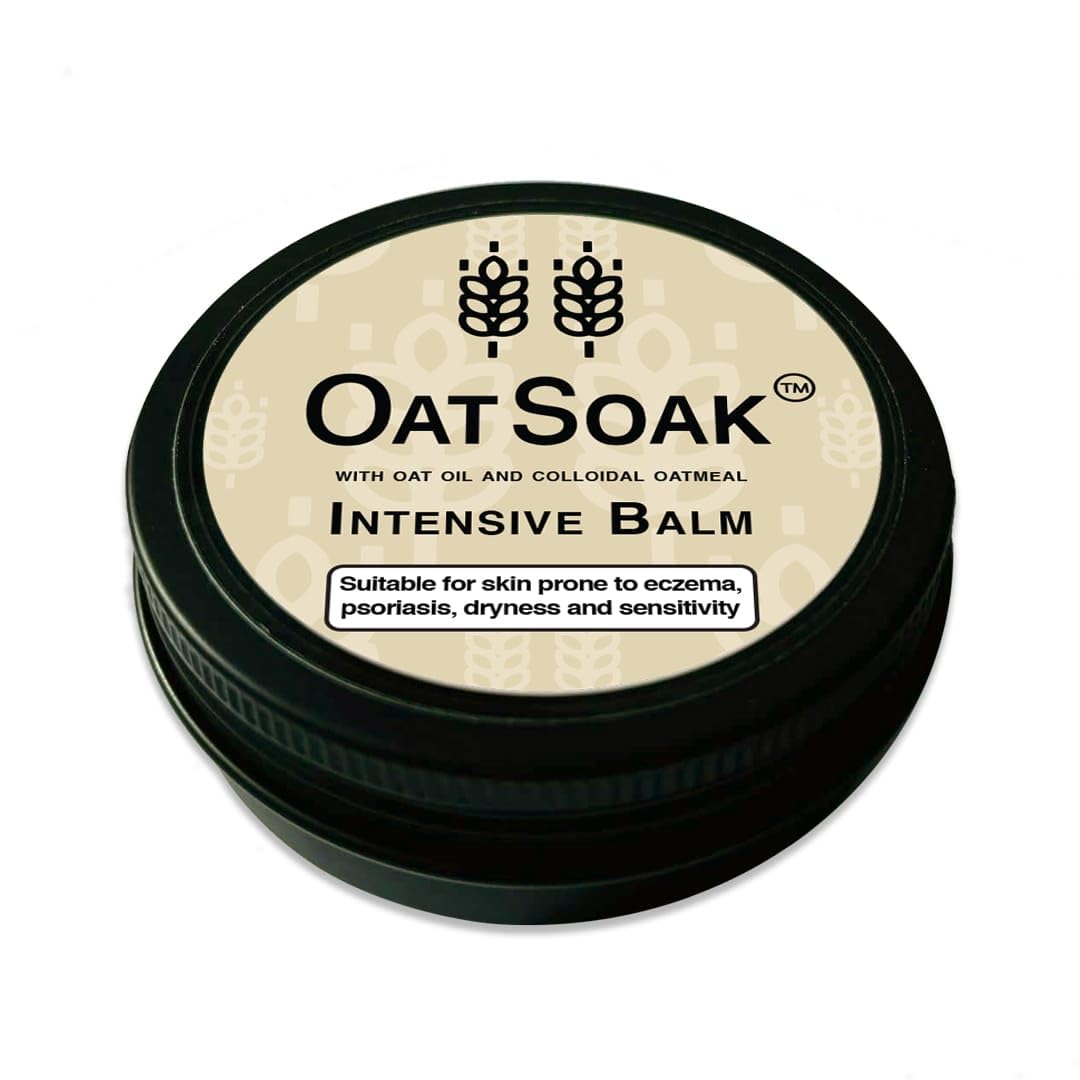 Bare Boutique OatSoak Natural Intensive Balm. Suitable For Skin Prone to Eczema, Psoriasis, Dryness and Sensitivity. With Oat Oil, Colloidal Oatmeal and Calendula Extract. 100% Natural.