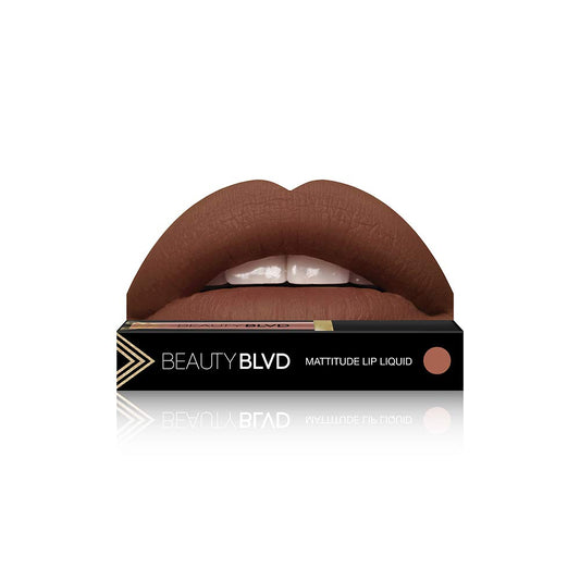 BEAUTYBLVD Mattitude Liquid Lips, Cruelty Free Matte Lip Gloss, Suitable for Vegans – Remedy