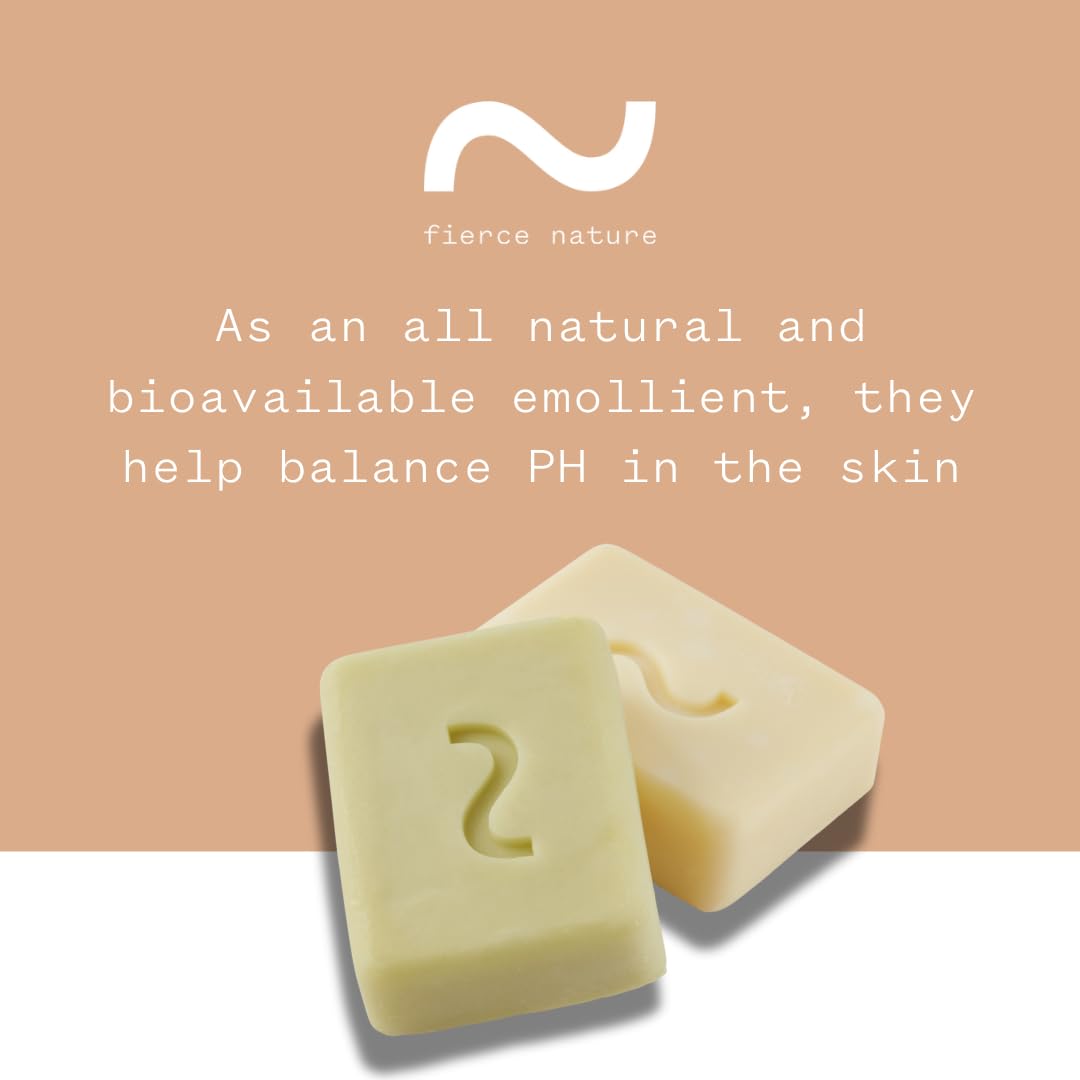 fierce nature Fierce Nature Multi-Use Tallow Bar Sweet Orange 80g | Organic Cleansing Bar for Face, Body, Hands & Hair