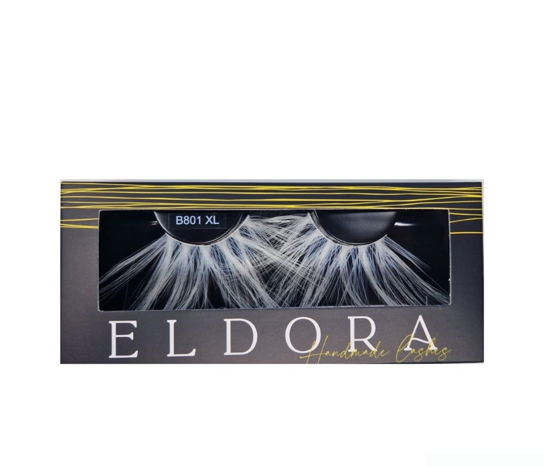 Eldora False Eyelashes NEW B801 XL