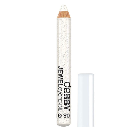 Debby DEBBY Jeweleyepencil Mega 08 White Glitter Pencil Eyes Product Cosmetic