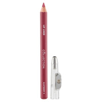 Collection Cosmetics Long-Lasting Lip Liner Pencil with Sharpener, Raspberry