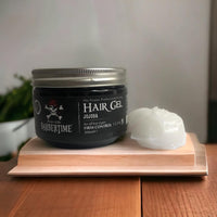 BARBERTIME Hair Styling Gel | All Hair Types | Firm Control | Scalp Nourishing | Shine and Protection | Jojoba 300 ml