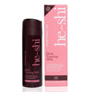 he-shi He-Shi Dark Tanning Milk 200ml - Lightweight Fake Tan Milk with Glycerine & Hyaluronic Acid for Silky Hydrated Skin, Dark Bronzed Glow - 96% Natural, Suitable for All Skin Types
