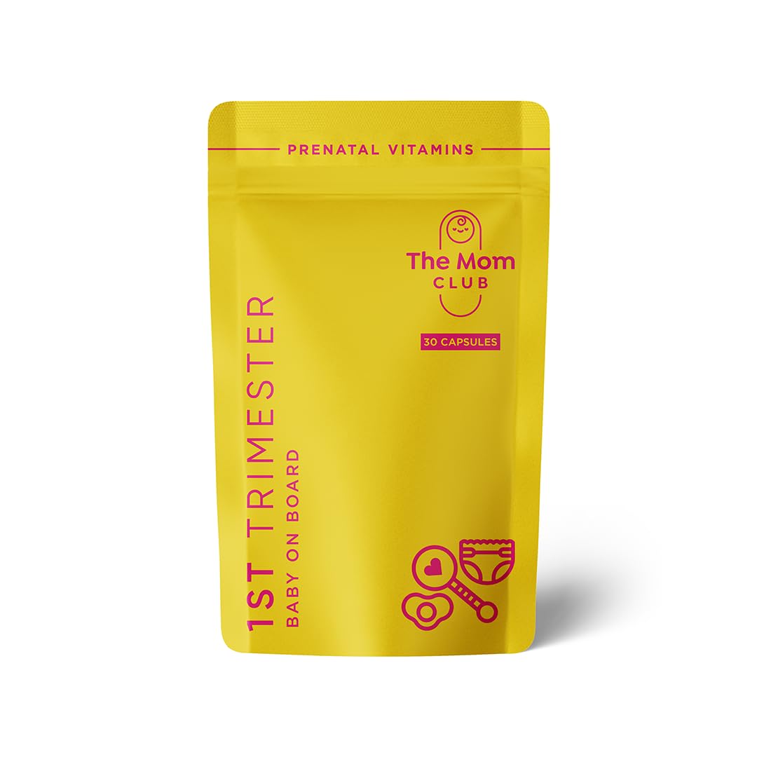 The Mom Club 4th Trimester Vitamins for new Moms – Ideal for Energy, Mood, Hormone Balance & Healing – Recovery Postnatal Multivitamin with Iron, Magnesium, VIT C, D3, Biotin & Zinc – 60 Capsules – 1 Month Supply