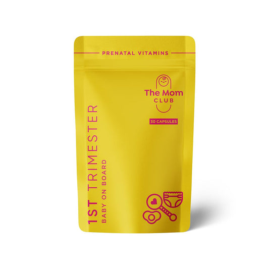 The Mom Club 4th Trimester Vitamins for new Moms – Ideal for Energy, Mood, Hormone Balance & Healing – Recovery Postnatal Multivitamin with Iron, Magnesium, VIT C, D3, Biotin & Zinc – 60 Capsules – 1 Month Supply