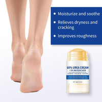 ZoeyShine 60% Urea Foot Cream for Cracked Heels and Dry Skin, Cracked Heel Cream, Skin Care Hands & Feet, Fast Absorbing Non-Greasy Formula with Moisturizing Ingredients