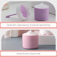 Lurrose 3pcs Face Wash Foam Maker Face Bubble Foamer Marshmallow Whip Maker Cup Skincare Rich Cream Foamer Tools for Home Outdoor Travel