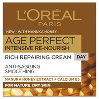 L'Oreal Paris Age Perfect Intensive Renourish Manuka Honey Day Cream for Mature & Dry Skin 50 ml