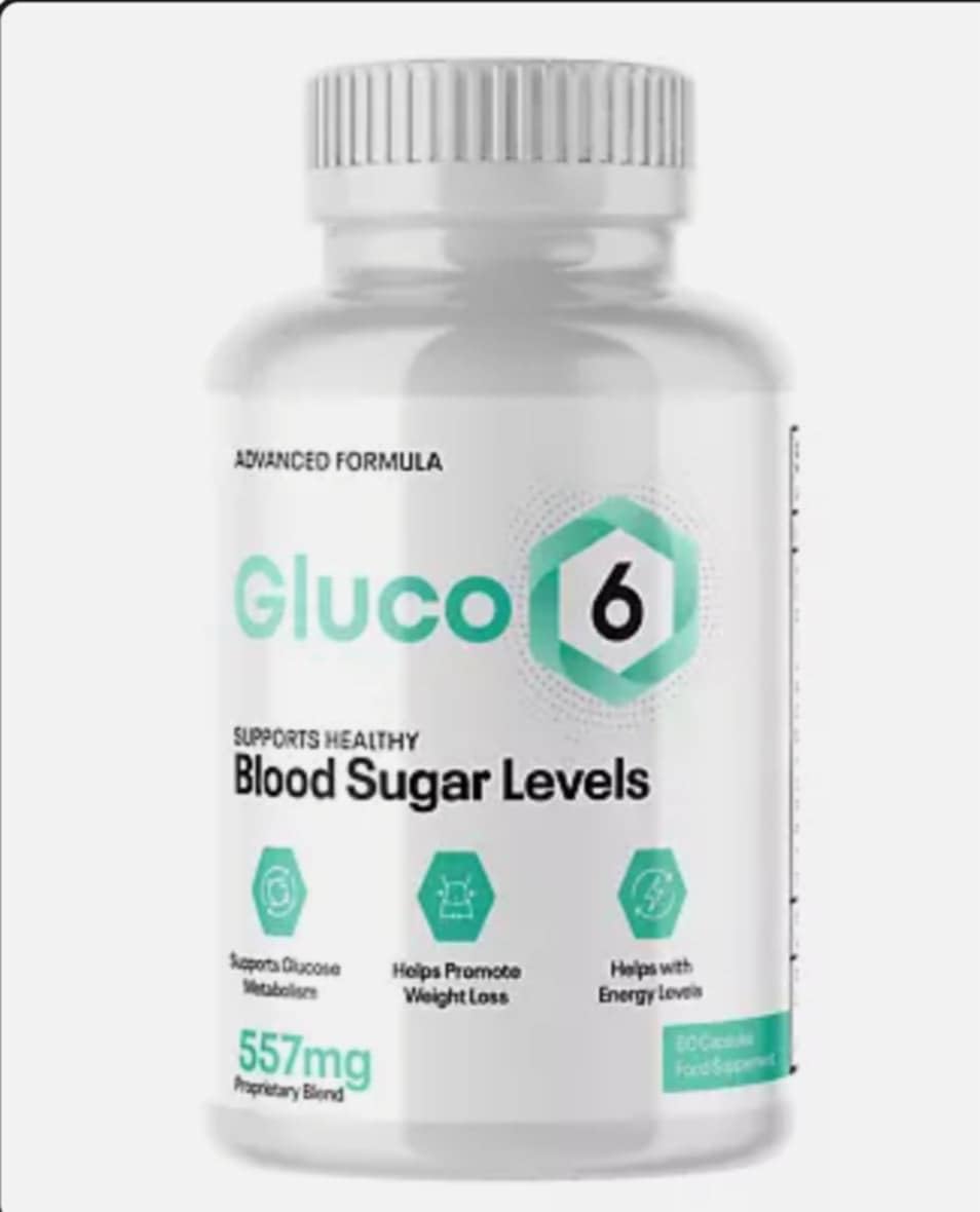 Dido Extreme Supplements Gluco 6 - Advanced Formula - Natural Ingredients - 60 Capsules - Vegan